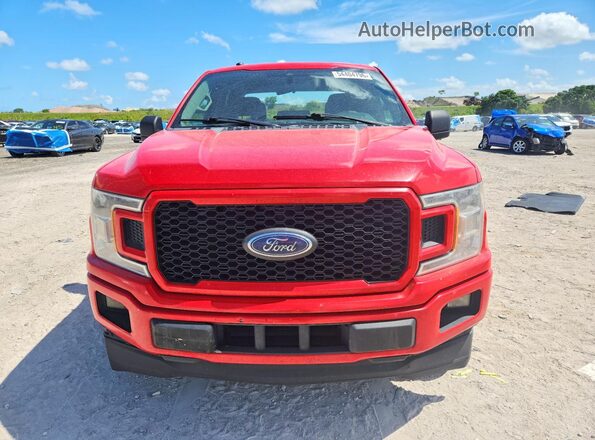 1FTEW1CP4KFA29973 2019 FORD F150 Red Вид ззаду