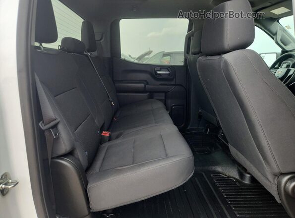 3GCPAAEK6PG235827 2023 CHEVROLET SILVERADO White უკანა სალონის ხედი