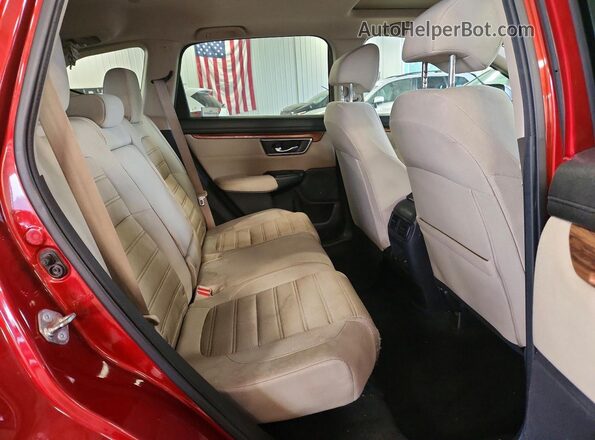 5J6RW2H55HL070986 2017 HONDA CR-V Red Շարժիչի բաժամունքի տեսք