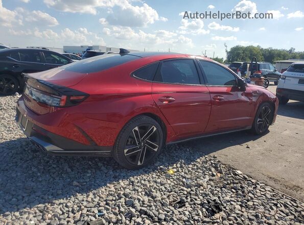 KMHL54JC5RA405711 2024 HYUNDAI SONATA Burgundy წინა მარჯვენა