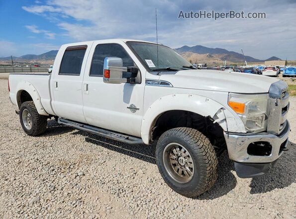 1FT8W3BT0GEB61536 2016 FORD F350 White Vista frontal