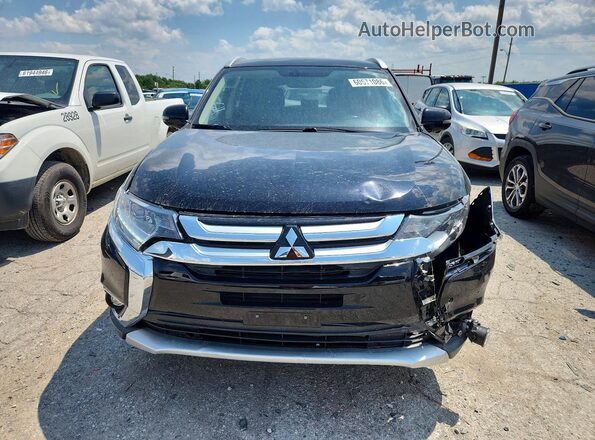 JA4AZ3A32JZ001470 2018 MITSUBISHI OUTLANDER Black Vista trasera
