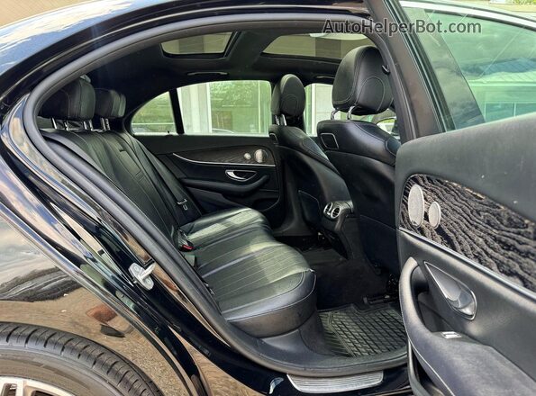 WDDZF4KB8JA356550 2018 MERCEDES-BENZ E Black Vista trasera