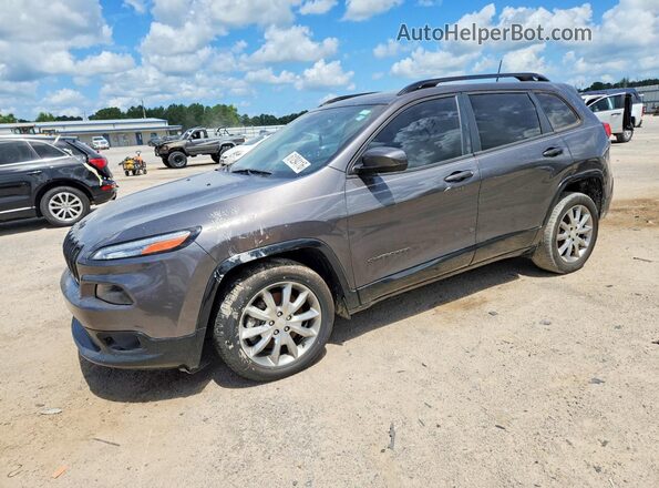1C4PJLCB1JD621526 2018 JEEP CHEROKEE Charcoal უკანა მარცხენა
