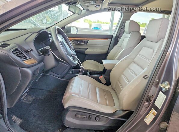 2HKRW2H84LH684795 2020 HONDA CR-V Gray Вид панелі приладів