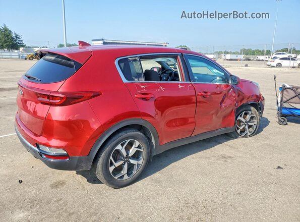 KNDPMCAC5M7901701 2021 KIA SPORTAGE Red Front right
