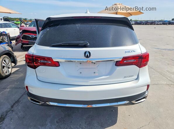 5J8YD4H37LL057166 2020 ACURA MDX Белый Вид салона спереди