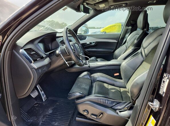 YV4A22PM9G1067085 2016 VOLVO XC90 Black Widok zestawu wskaźników
