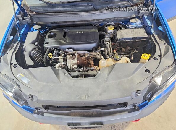 1C4PJMBN3KD481885 2019 JEEP CHEROKEE Синий Вид наклейки с VIN-кодом