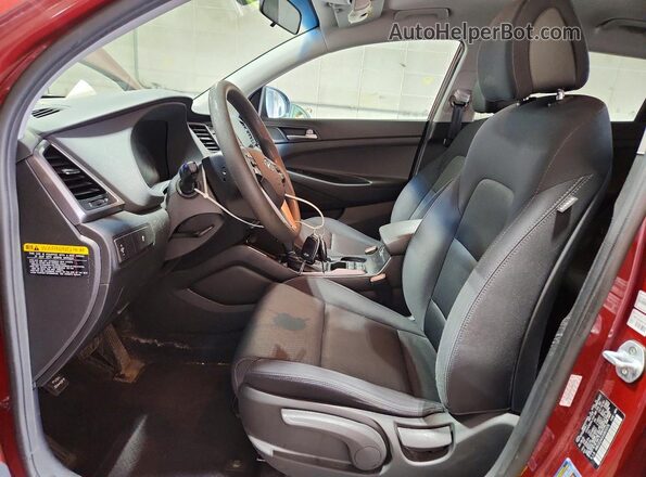 KM8J2CA43JU801576 2018 HYUNDAI TUCSON Red Dashboard view