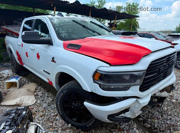 3C6UR5FL2NG154774 2022 RAM 2500 Белый Задняя левая четверть