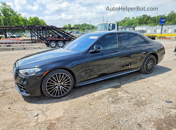 W1K6G6DB4PA185572 2023 MERCEDES-BENZ S Black Задня ліва чверть