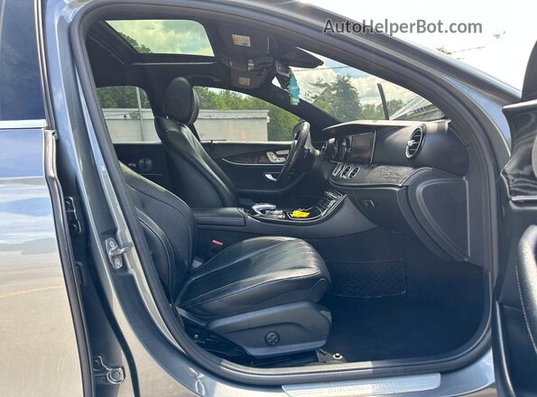 WDDZF4KB8HA079800 2017 MERCEDES-BENZ E Silver Vista del salpicadero