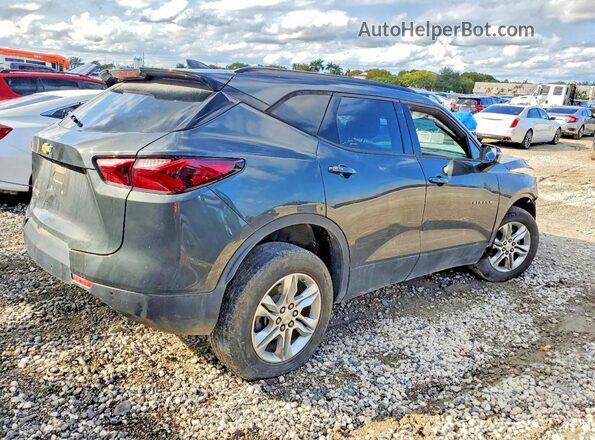 3GNKBBRA0KS666482 2019 CHEVROLET BLAZER Gray Передня права чверть