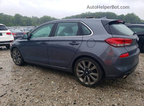 KMHH55LC7JU024129 2018 HYUNDAI ELANTRA Charcoal უკანა მარჯვენა