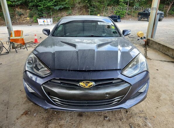 KMHHT6KJ7GU136157 2016 HYUNDAI GENESIS Blue Rear view