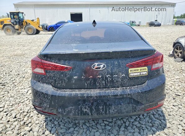 5NPD84LF7KH482506 2019 HYUNDAI ELANTRA Black წინა სალონის ხედი