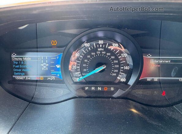 2FMPK4K93LBA60784 2020 FORD EDGE Black Engine compartment view