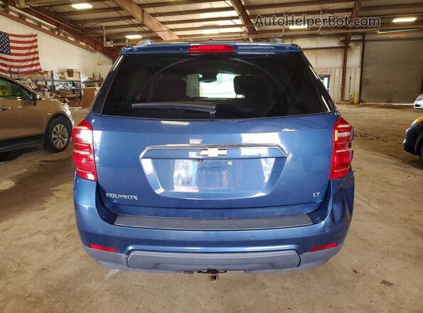 2GNALCEK7H6243130 2017 CHEVROLET EQUINOX Blue Widok wnętrza z przodu