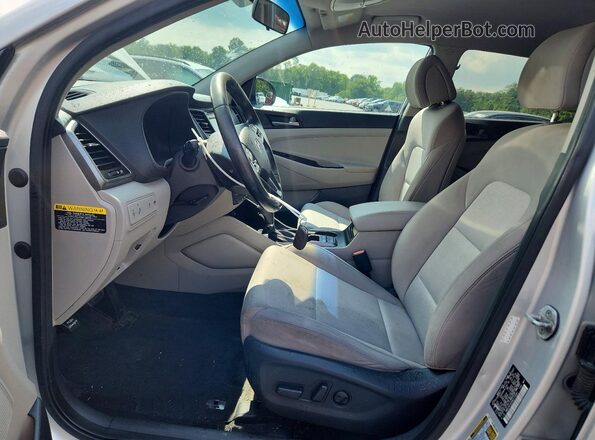 KM8J3CA20GU170581 2016 HYUNDAI TUCSON Silver წინა პანელის ხედი