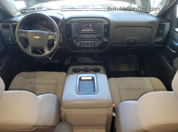 1GCVKNEC5GZ107129 2016 CHEVROLET SILVERADO Charcoal Vista del cuadro de instrumentos