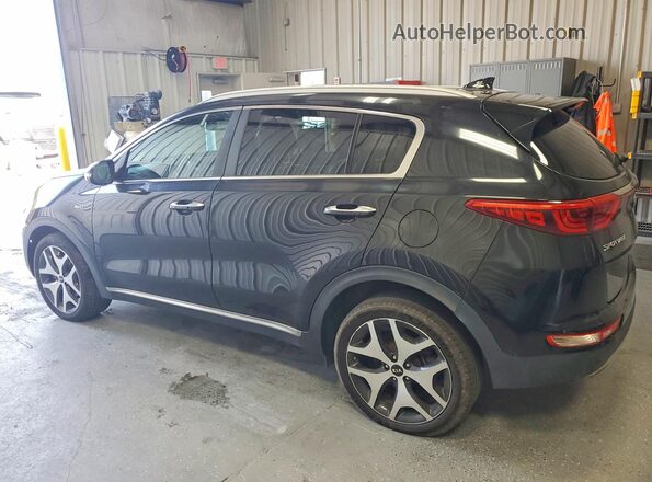 KNDPRCA68H7206789 2017 KIA SPORTAGE Black Trasero derecho