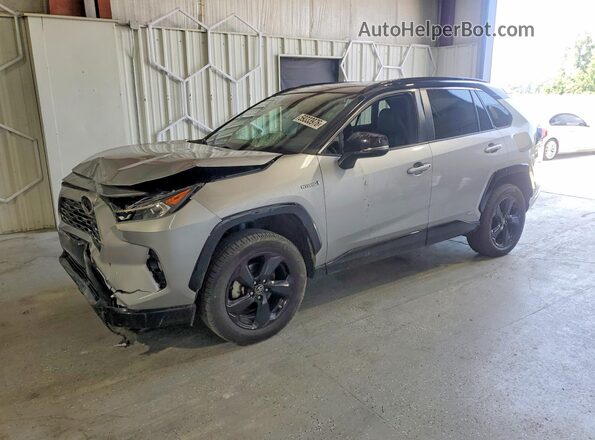 2T3EWRFV5KW015264 2019 TOYOTA RAV4 Silver უკანა მარცხენა