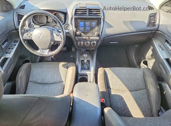 JA4AR3AU4LU023642 2020 MITSUBISHI OUTLANDER Black Вид щитка приладів