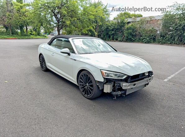 WAUYNGF56JN013336 2018 AUDI A5 Белый Задняя левая четверть