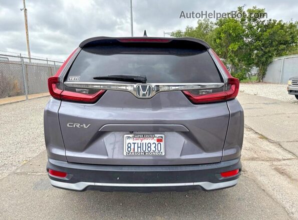 7FARW1H81LE022041 2020 HONDA CR-V Gray VIN კოდის სტიკერის ხედი