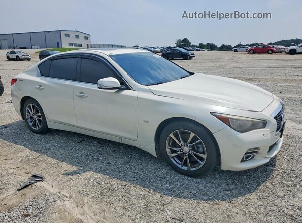 JN1EV7AR5HM837976 2017 INFINITI Q50 White Դիմացի տեսք