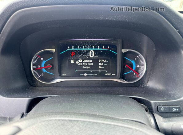5FNYF6H53LB054726 2020 HONDA PILOT Silver Widok wnętrza z tyłu