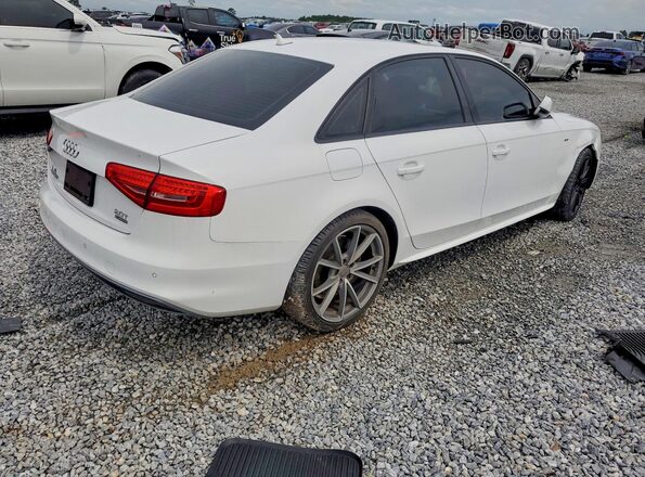 WAUBFAFL2GN015530 2016 AUDI A4 Белый Передняя правая четверть