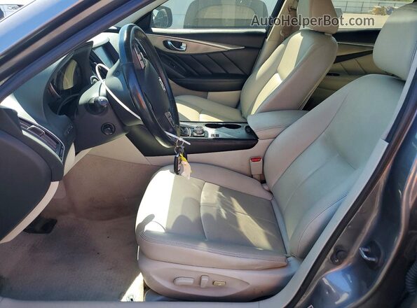 JN1CV7AP7GM201905 2016 INFINITI Q50 Charcoal Вид панелі приладів