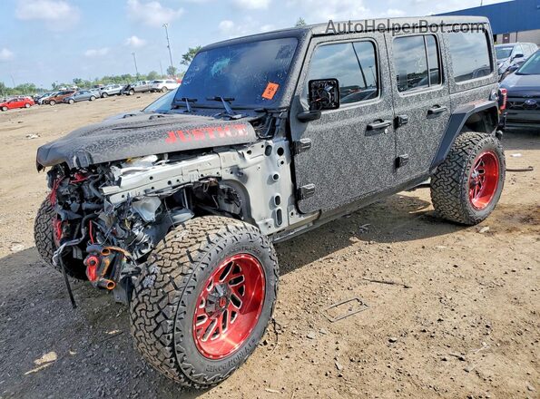 1C4HJXDG0MW804463 2021 JEEP WRANGLER Black Tył lewy