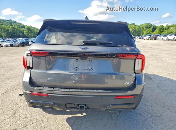 1FMUK8KH7SGB66812 2025 FORD EXPLORER Серый Вид салона спереди