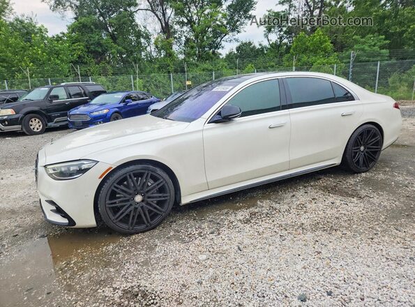 W1K6G7GB4NA070274 2022 MERCEDES-BENZ S-CLASS Белый Задняя левая четверть