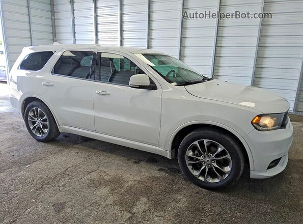 1C4RDHDG1KC559401 2019 DODGE DURANGO Белый Вид спереди