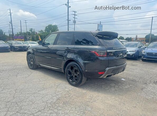 SALWR2RV3KA823165 2019 LAND ROVER RANGE Black Front right