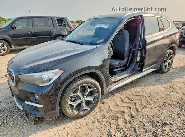 WBXHU7C58K3H45075 2019 BMW X1 Black Tył lewy
