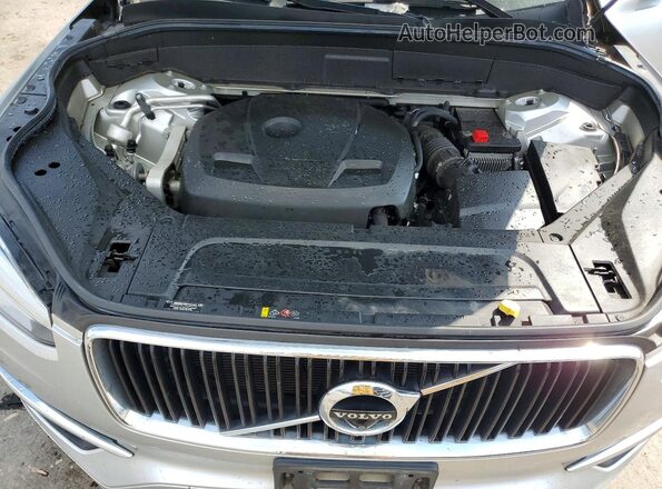 YV4A22PK3J1325851 2018 VOLVO XC90 Silver Widok naklejki z numerem VIN