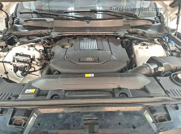 SALWR2FK0HA162357 2017 LAND ROVER RANGE ROVER White Widok wnętrza z przodu