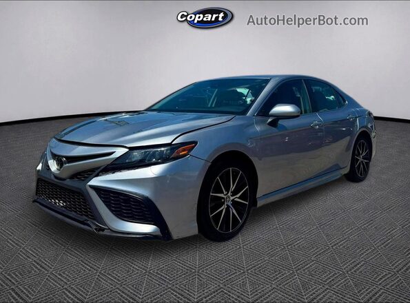 4T1G11AK3MU604122 2021 TOYOTA CAMRY Gray Rear right