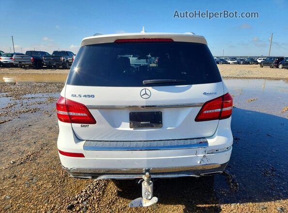 4JGDF6EE9HA945814 2017 MERCEDES-BENZ GLS White წინა სალონის ხედი