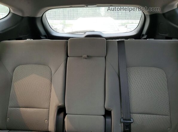 5XYZT3LB5JG545197 2018 HYUNDAI SANTA FE Black Rear interior view