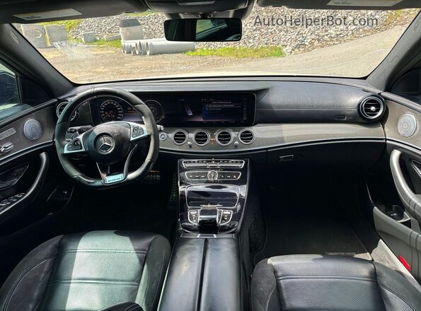 WDDZF6EB6JA302817 2018 MERCEDES-BENZ E White Widok zestawu wskaźników