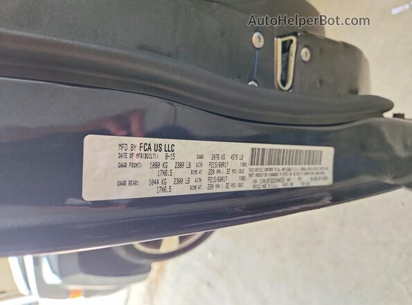 1C4NJRFB2GD500535 2016 JEEP PATRIOT Charcoal Սալոնի 360 աստիճան տեսք