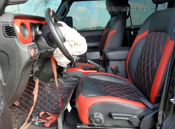 1C4HJXDG0MW804463 2021 JEEP WRANGLER Black Widok deski rozdzielczej