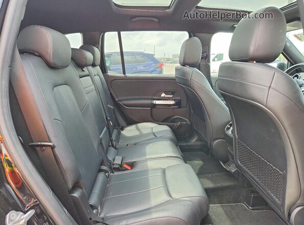 W1N4M4GB9LW050376 2020 MERCEDES-BENZ GLB-CLASS Black ძრავის განყოფილების ხედი