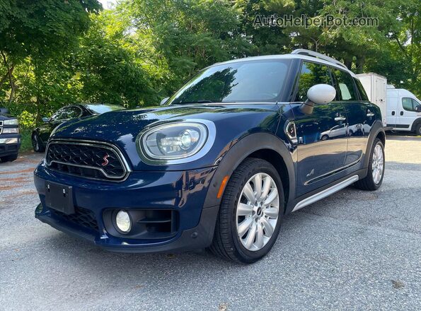 WMZYT5C5XK3E69700 2019 MINI COOPER Blue Tył prawy